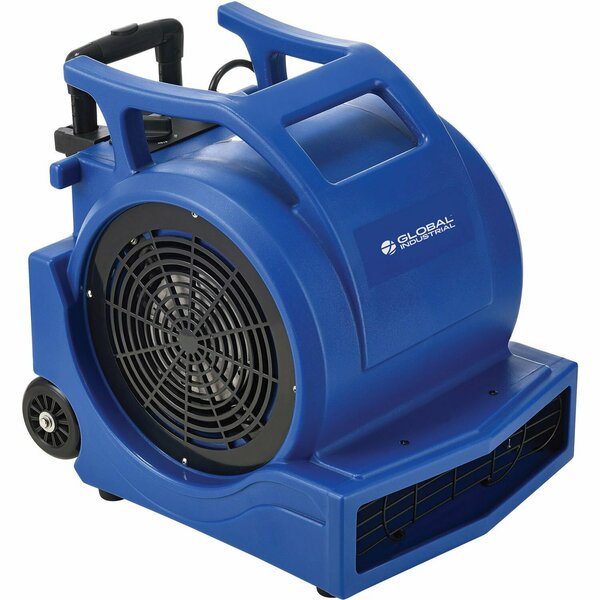 Global Industrial Air Mover With Wheels, 3 Speed, 1 HP, 4000 CFM 641764